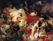 Eugene Delacroix, Saar reaches death of that handkerchief Ruse